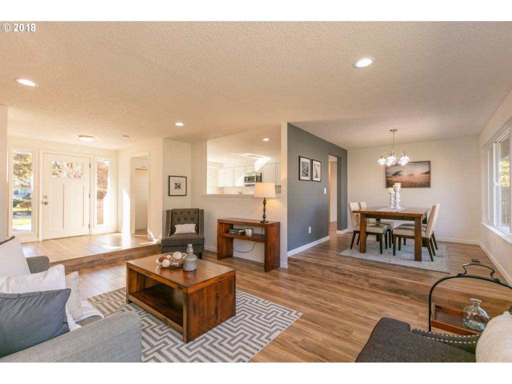 Columbia Redevelopment – 7535 Springhill Dr – Living Room and Dining Room